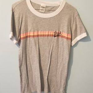 Pink gray t-shirt